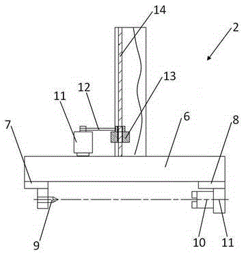 Automatic production line of slender special-shaped pipes