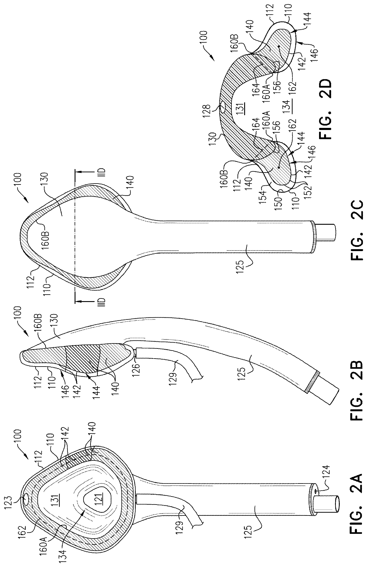 Laryngeal mask cuffs