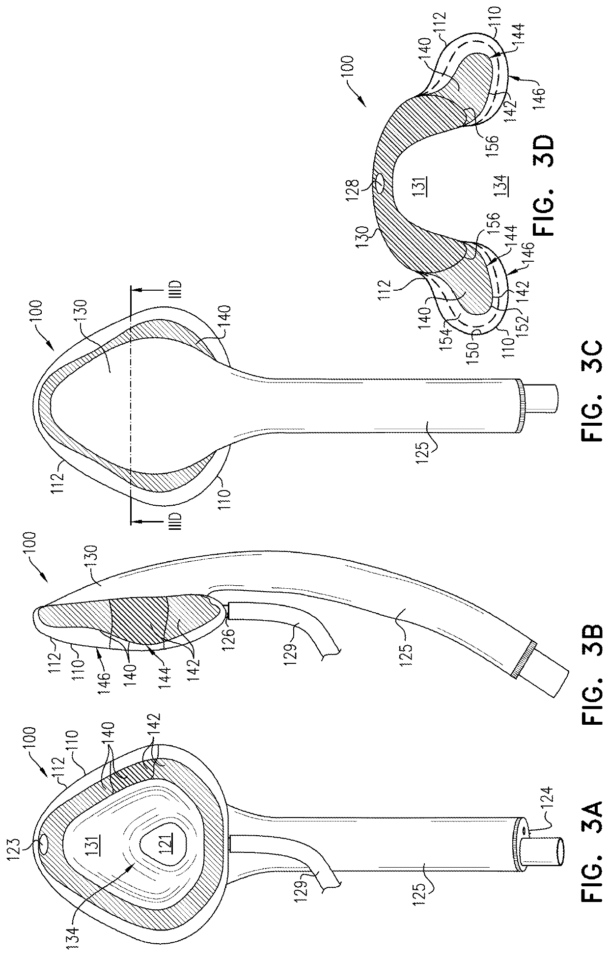 Laryngeal mask cuffs