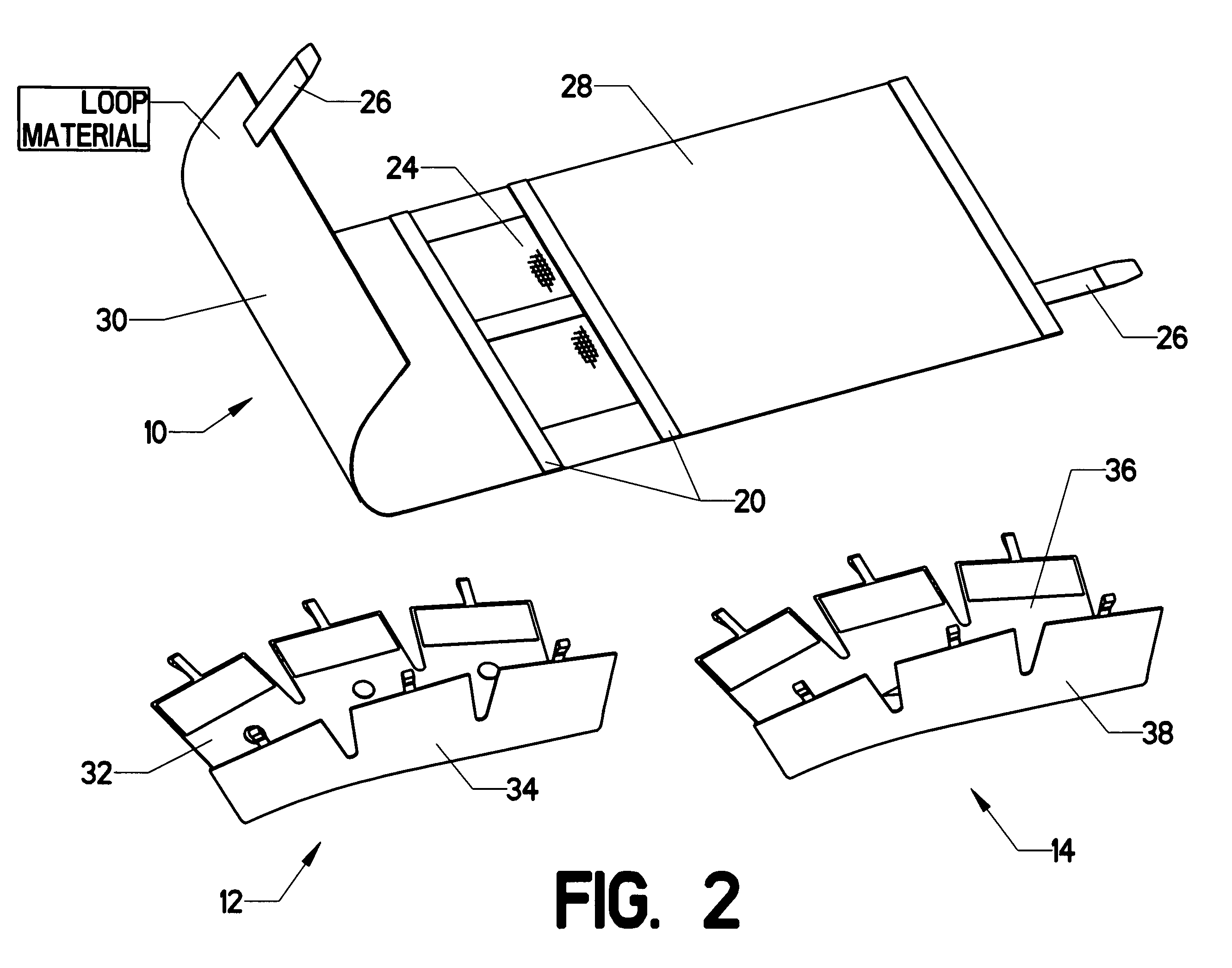 Equine bandage with ventral access opening