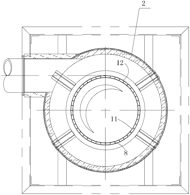 Sleeve type metal radiation heat exchanger