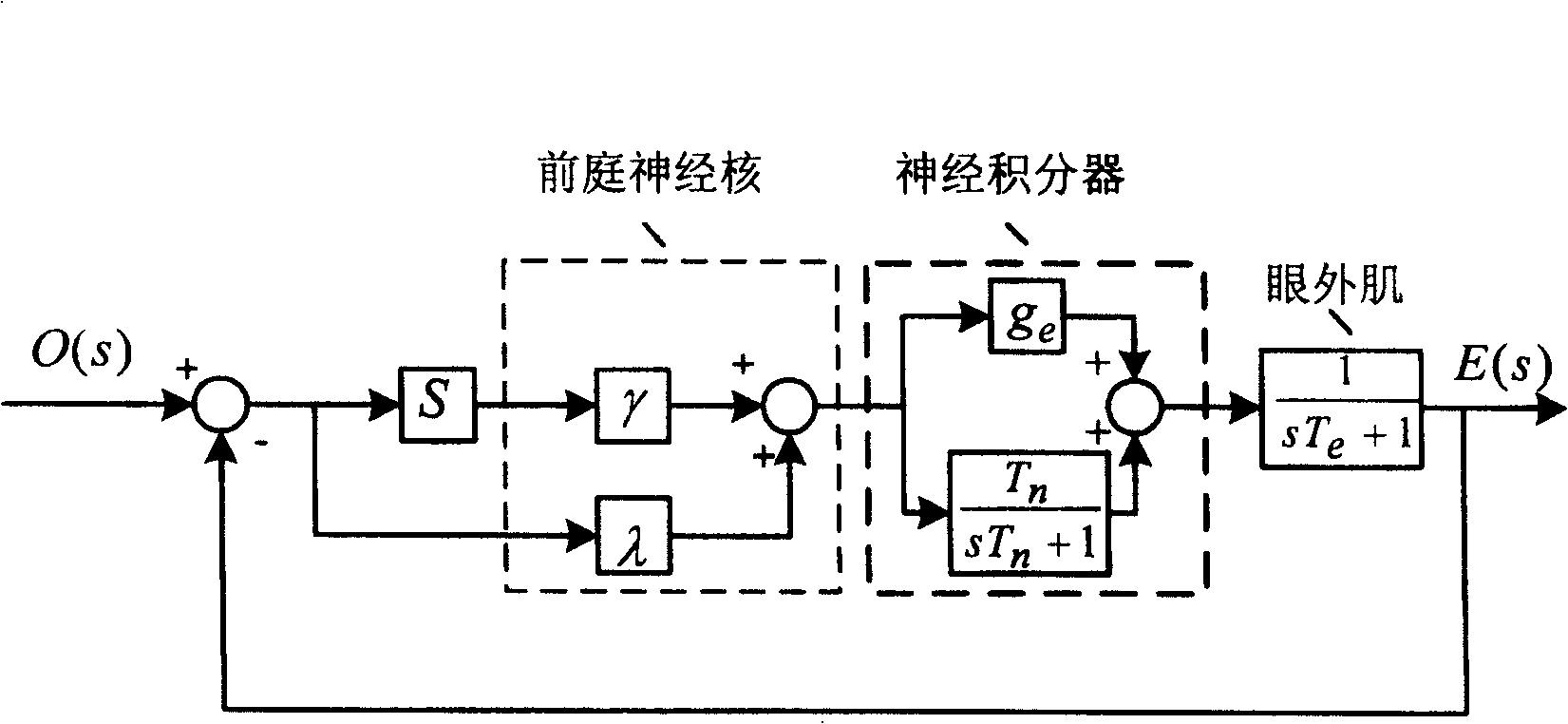 Method for stabilizing images of TV pickup system in optokinetic reflection based moving carrier