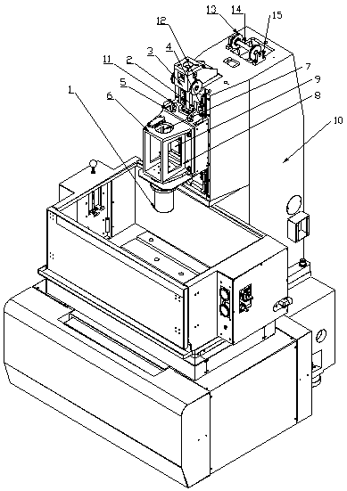 Serration spindle driving system for electric saw