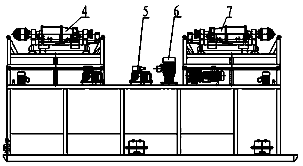 Treating-while-drilling method for drilling cuttings of oil base of borehole