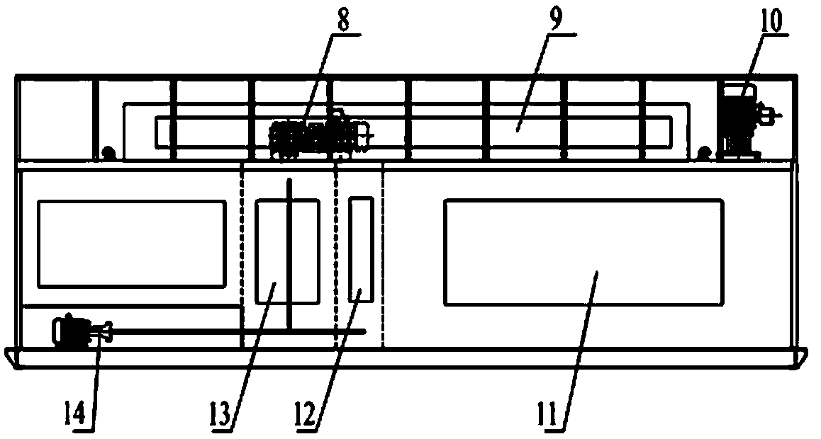 Treating-while-drilling method for drilling cuttings of oil base of borehole