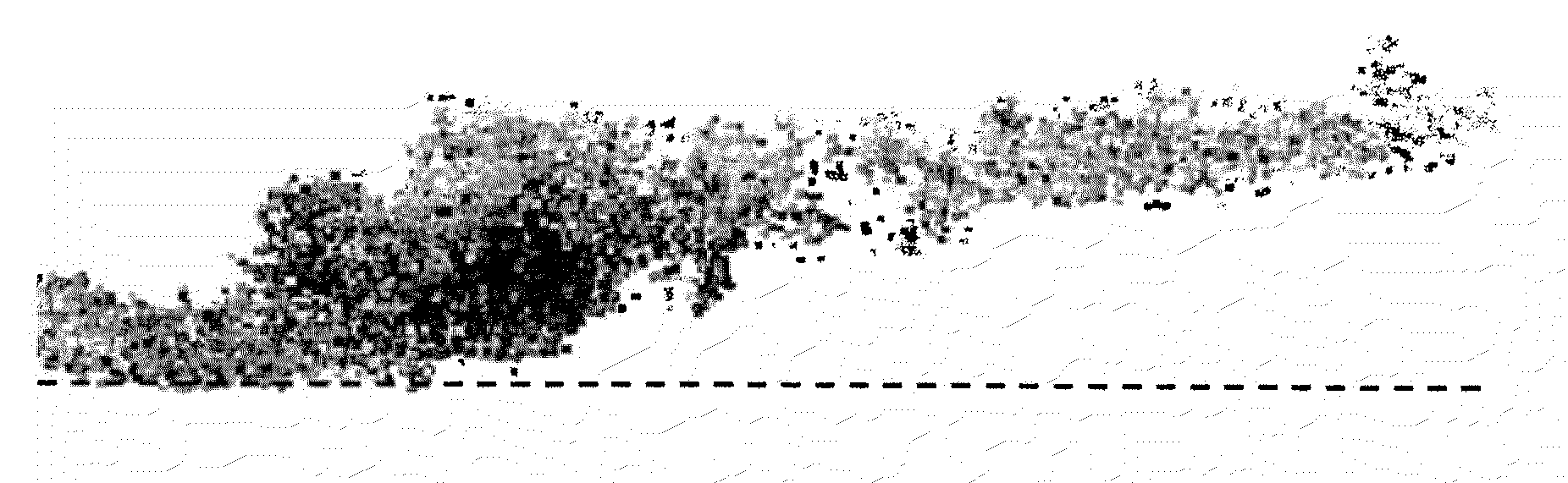 System and method for generating a terrain model for autonomous navigation in vegetation