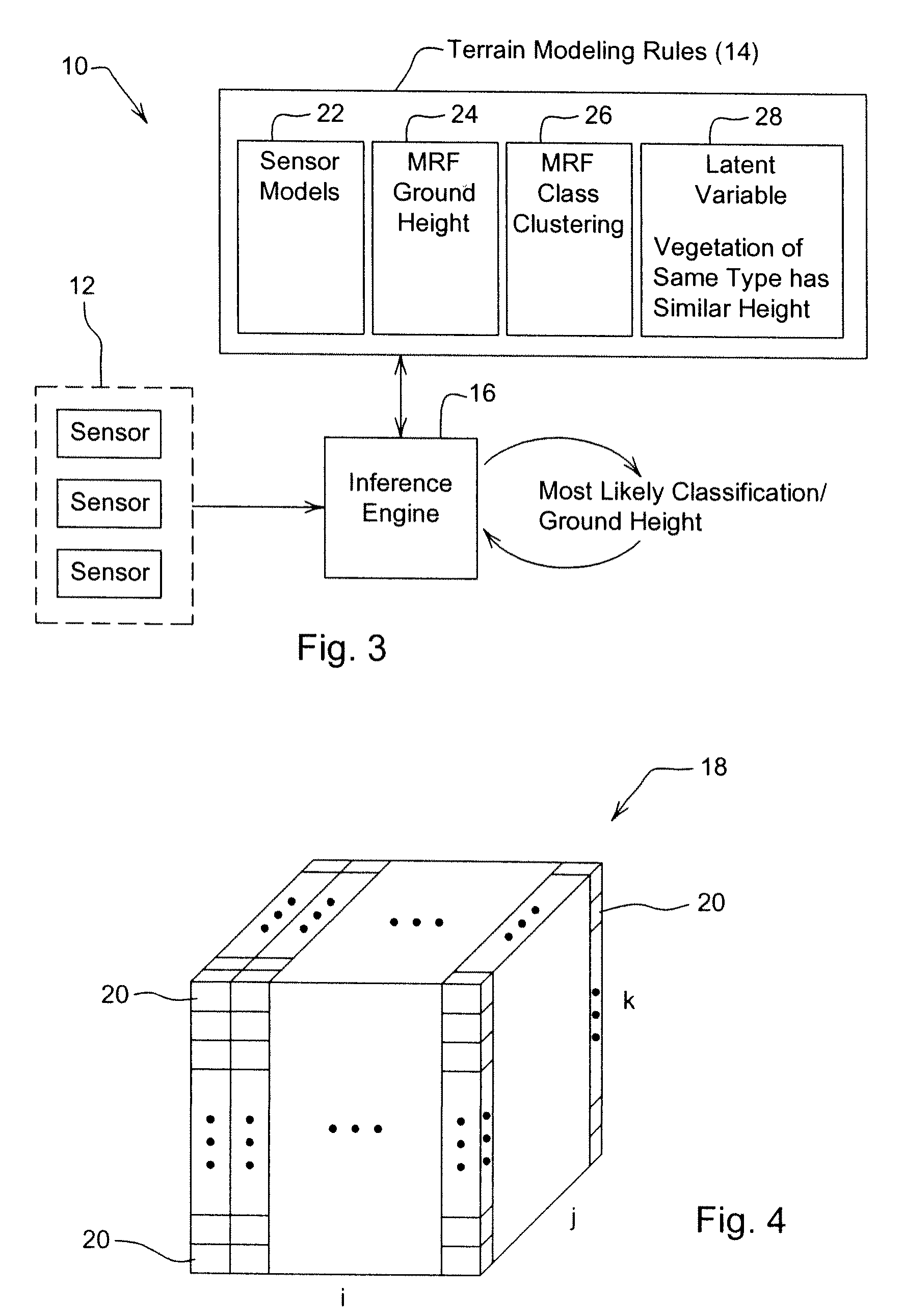 System and method for generating a terrain model for autonomous navigation in vegetation