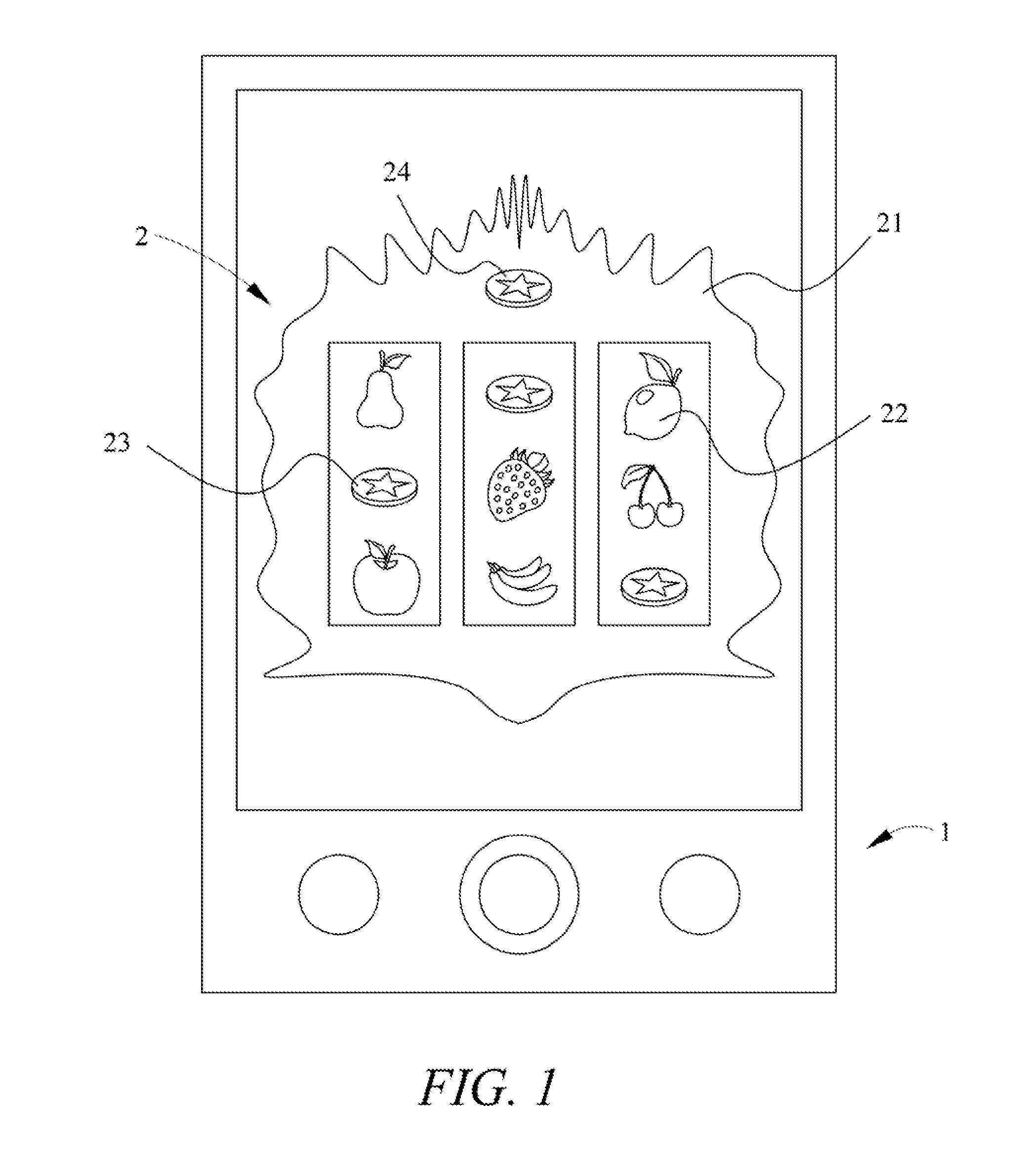 Advertising method combining game software in a mobile device