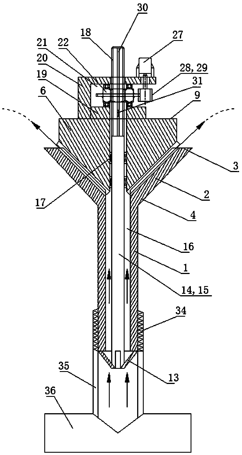 Agronomic land surface sprinkler