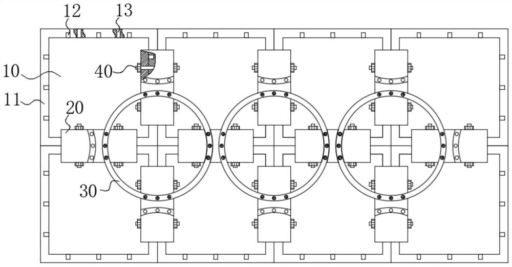 Aluminum template for building