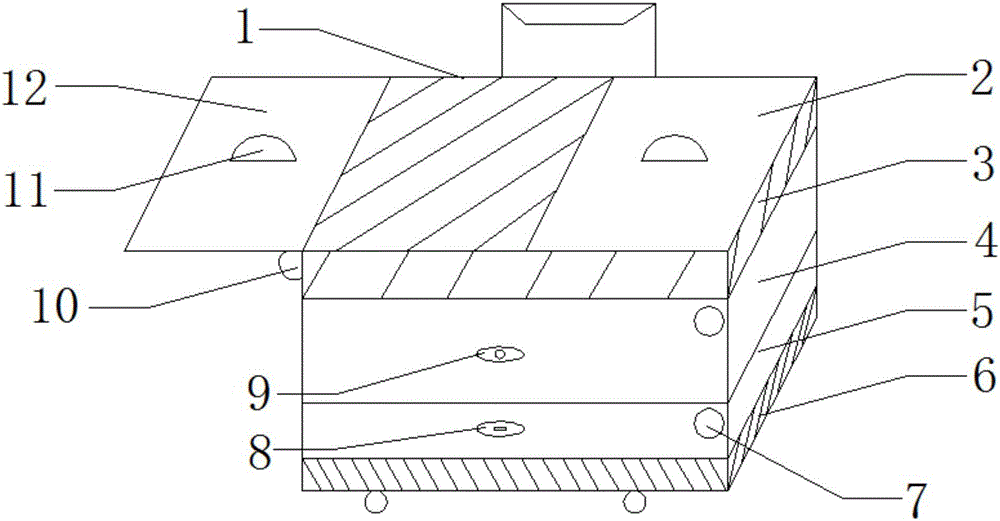 Portable storage box for medical apparatus and instruments