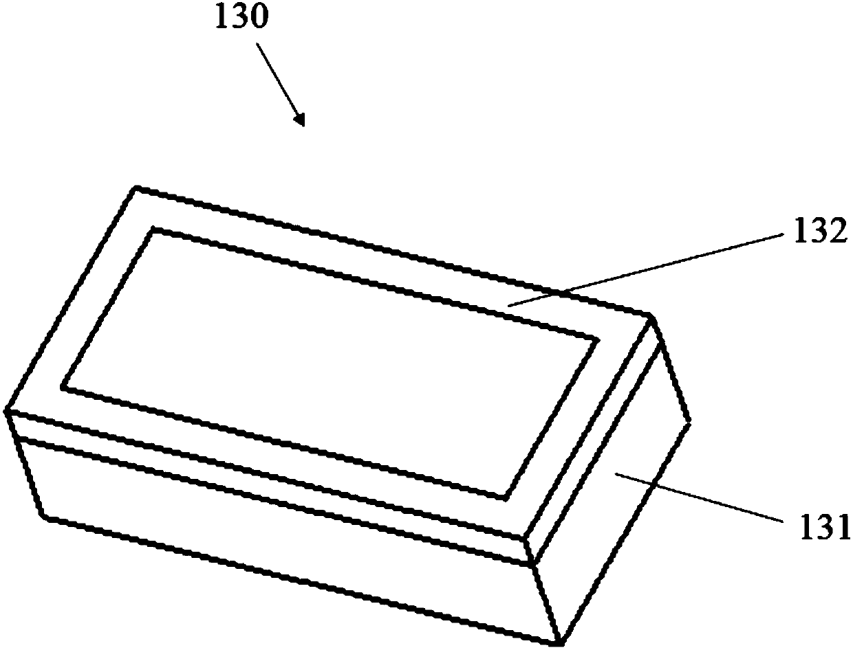 Composite material main and auxiliary spring assembly and suspension