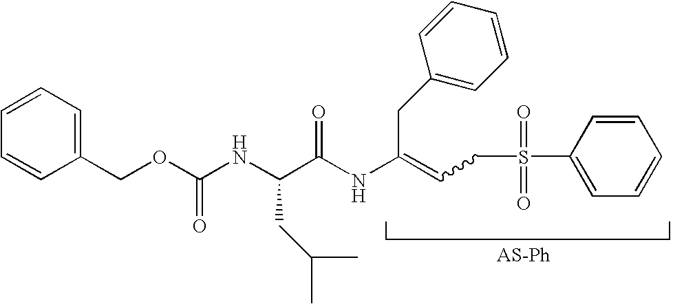 Peptidyl allyl sulfones