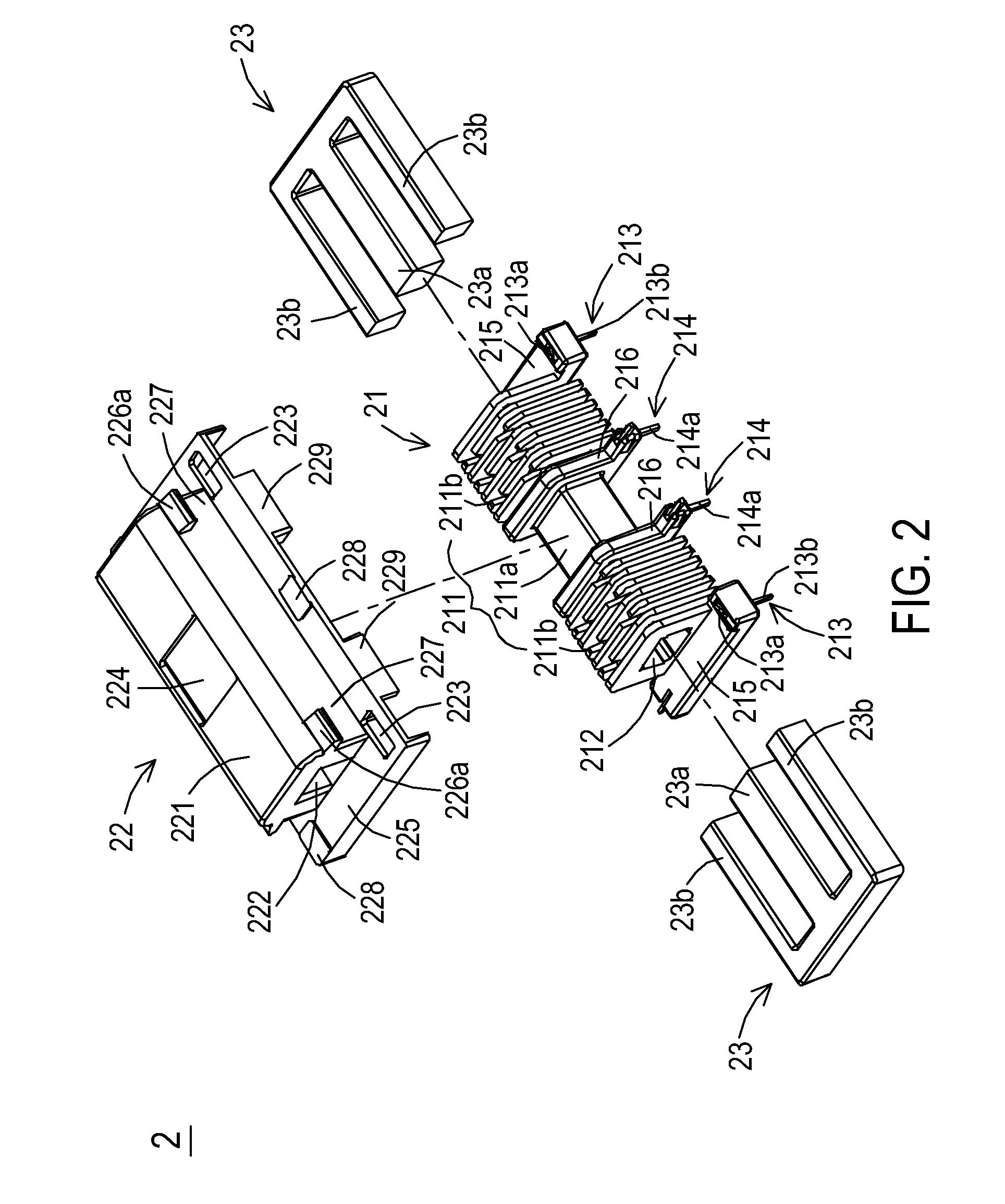 Structure of transformer