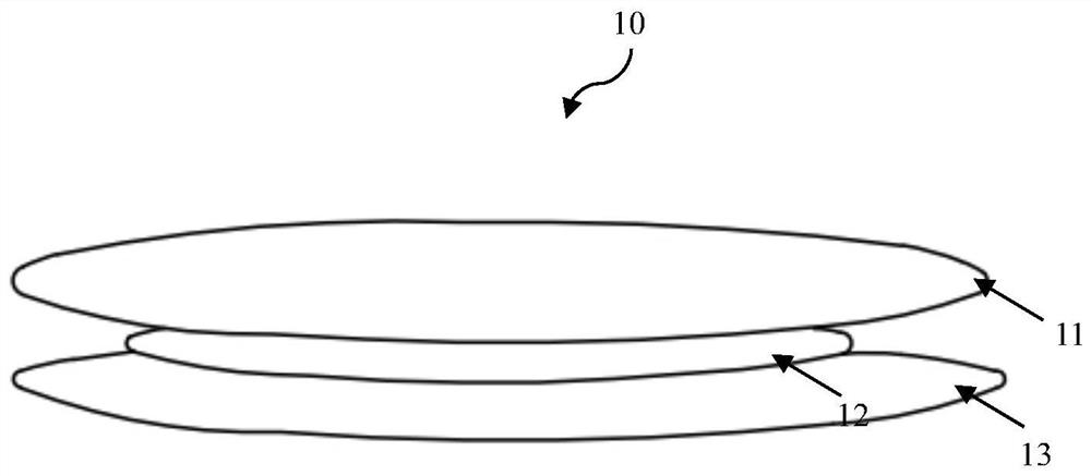 Compound contraceptive patch containing drospirenone and estrogen, preparation method and application