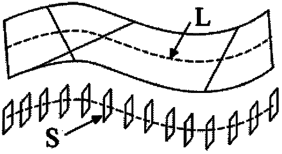 Method for generating numerical-control side milling machining tool path for complicated curved surfaces