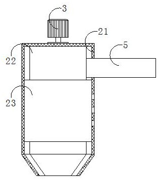 Sludge biochar soil conditioner production device