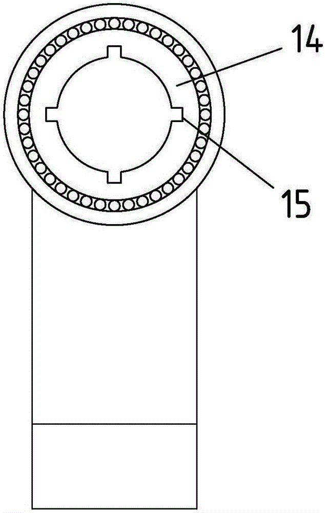 Novel marine engineering flexible tube cable tension torsion combined test device