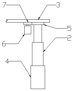 Ironing platform of which platform surface can be heated