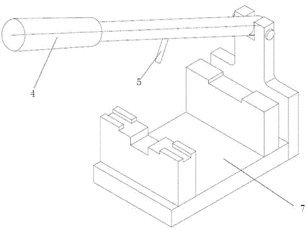 Demoulding device specially for micro-injection forming instrument