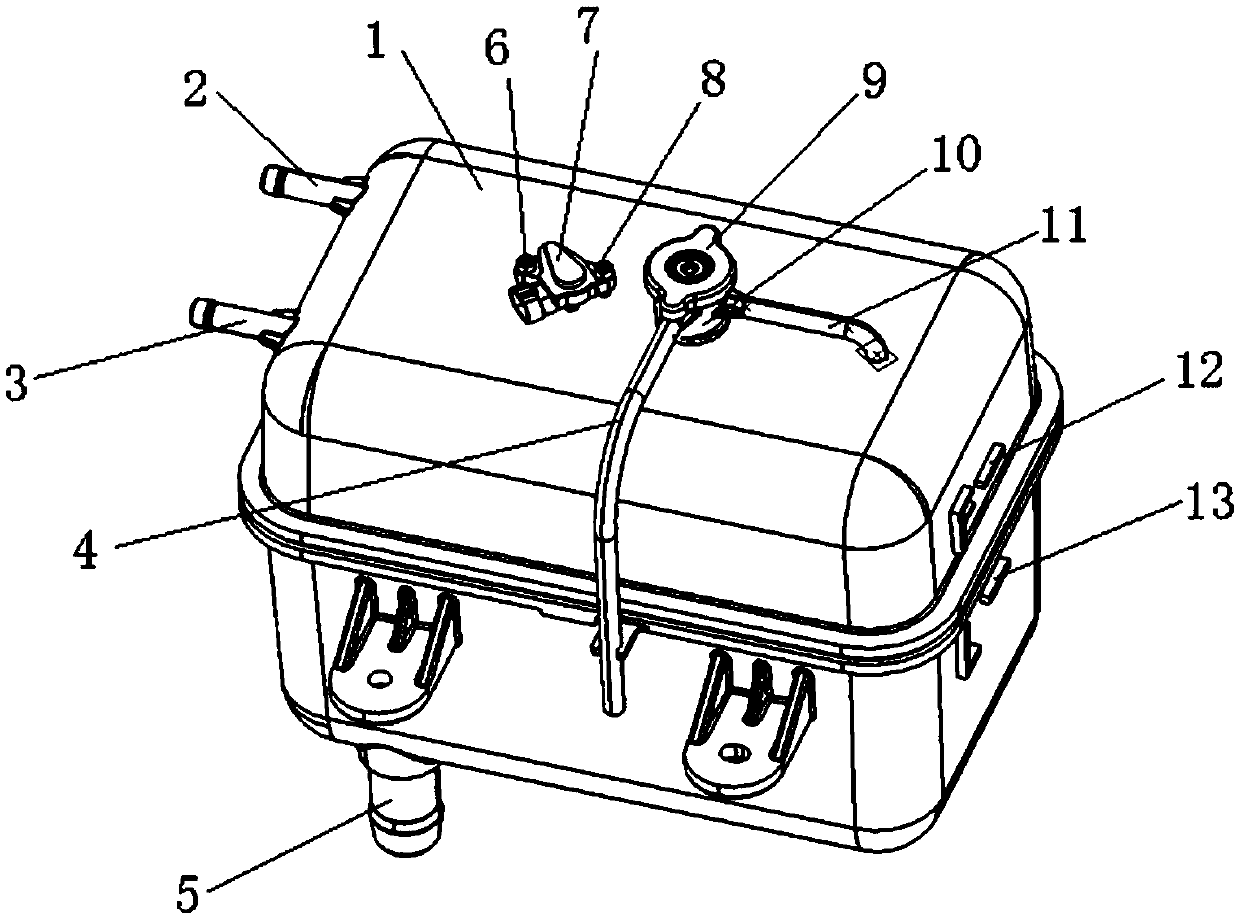 A kind of expansion kettle and processing method