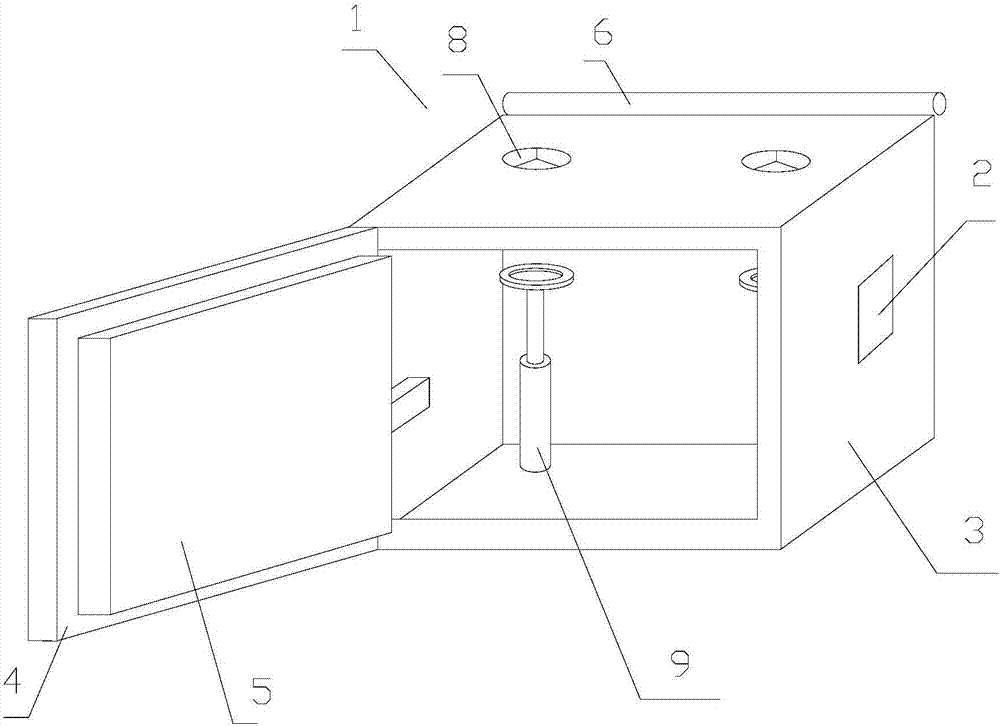 Beidou-based ship positioning device for searching and rescuing