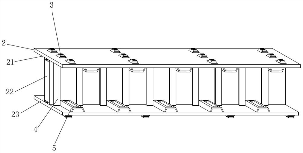 Wave-starting steel reinforced concrete composite beam