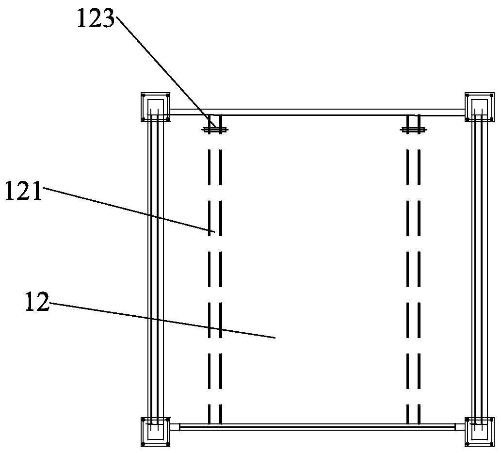 Activated carbon adsorption and catalytic combustion device for VOCs waste gas treatment