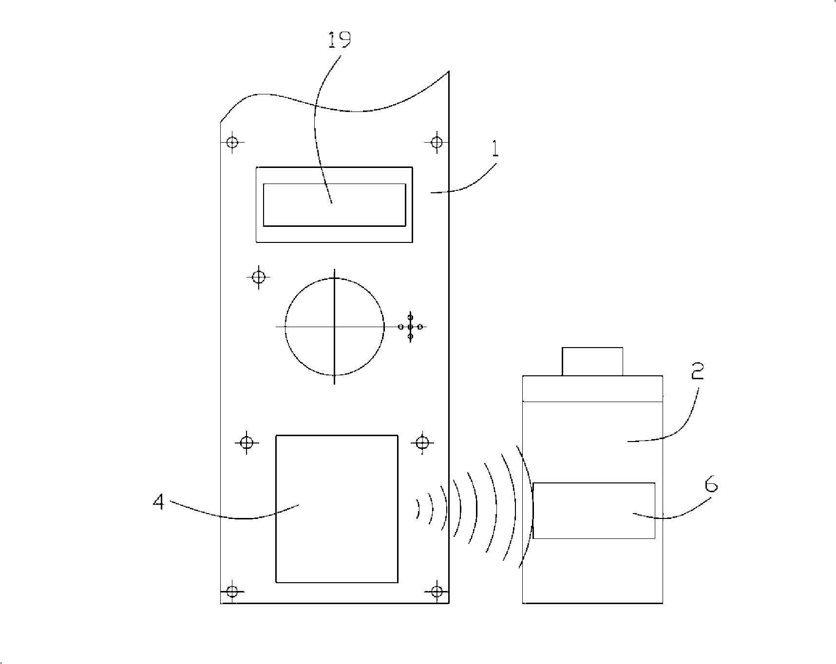 Radio frequency recognition system and application thereof