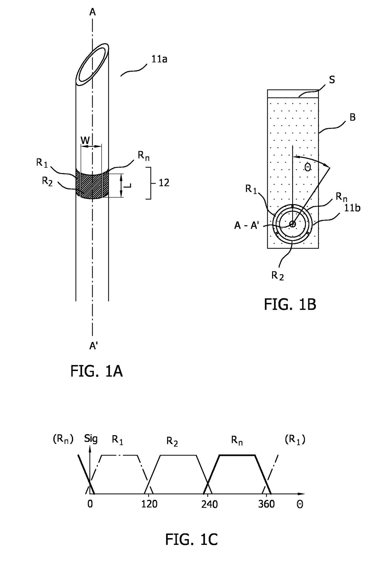 Rotation determination in an ultrasound beam