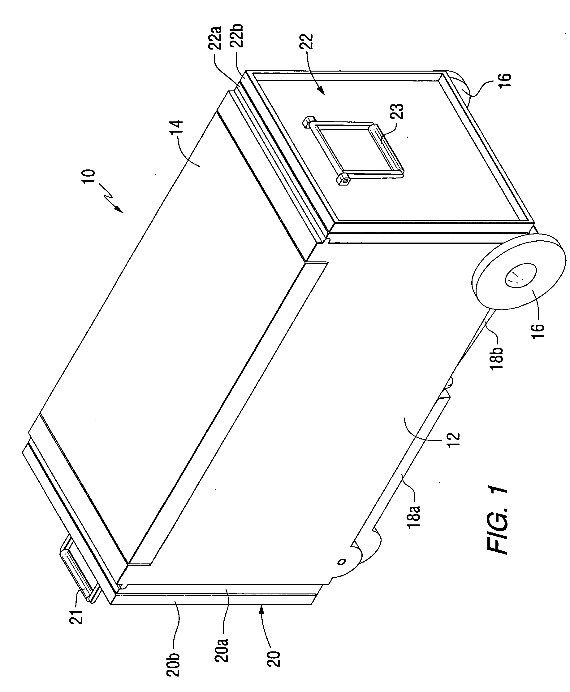 Portable cooler and table