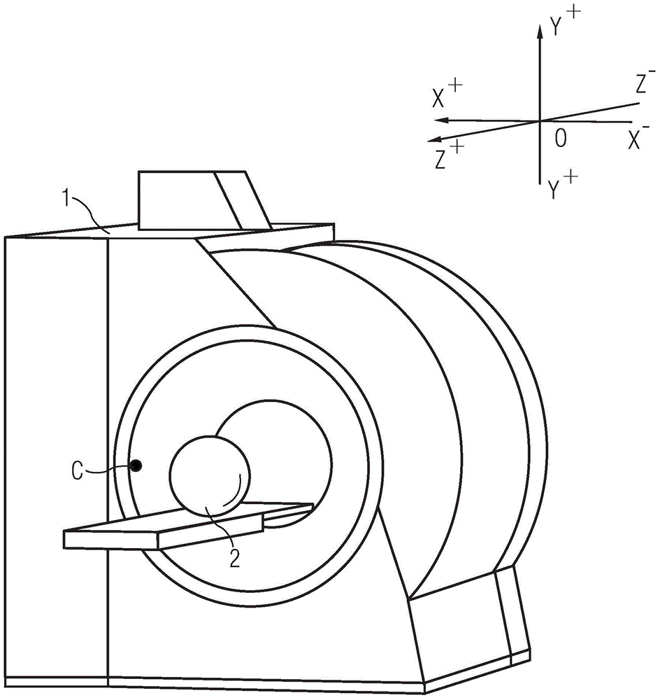 Method and device for positioning magnetic foreign body, and magnetic resonance device