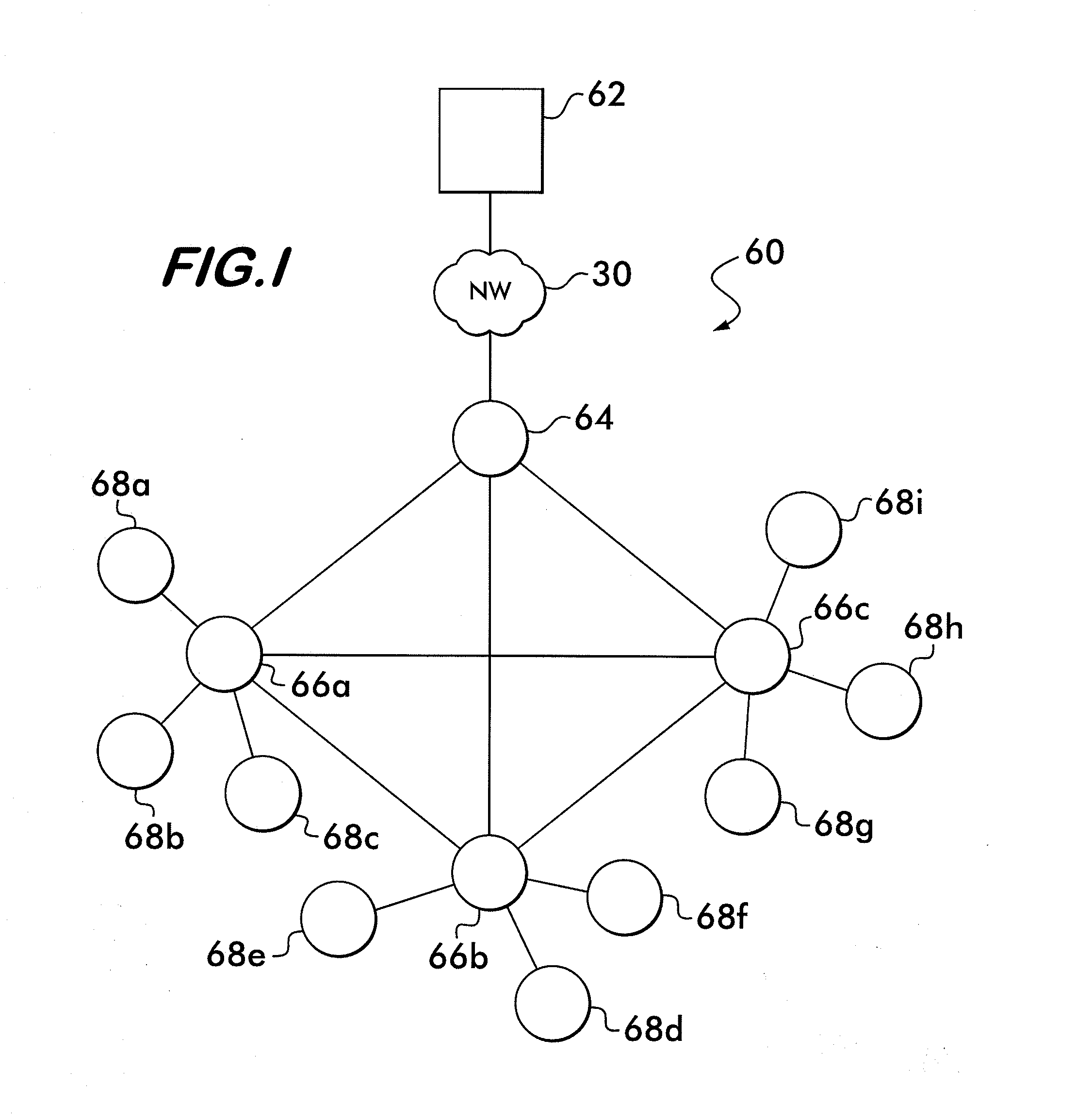 Calibration of Beamforming Nodes in a Configurable Monitoring Device System