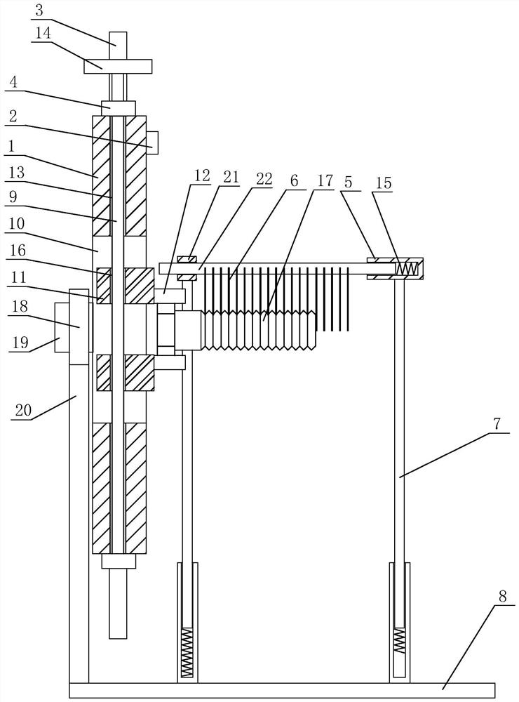 Bolt non-damage environmental protection cleaning device