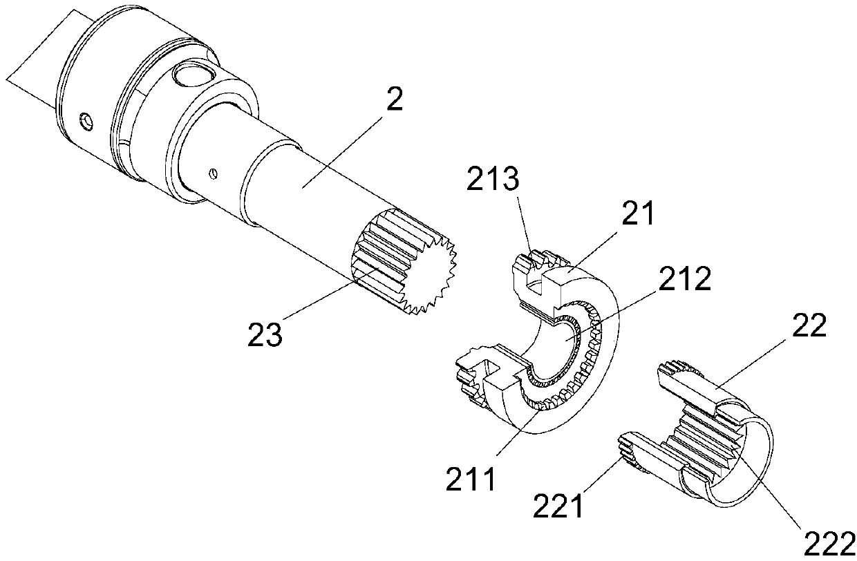 Eccentric shaft driving mechanism and variable compression ratio mechanism