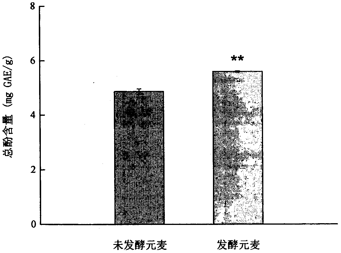 Method for enriching highland barley polyphenol through fermentation of lactic acid bacteria and preparing antioxidants