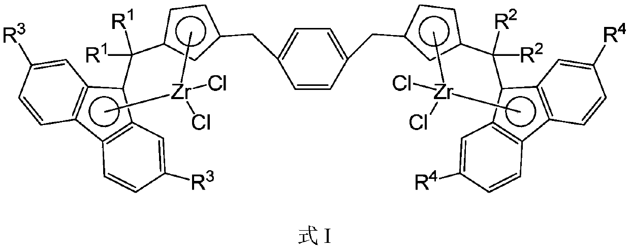 A bridged asymmetric binuclear metallocene compound and its preparation and application