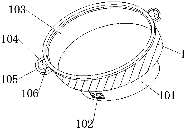 Steaming pot with dinner plate type steamer and food matching method