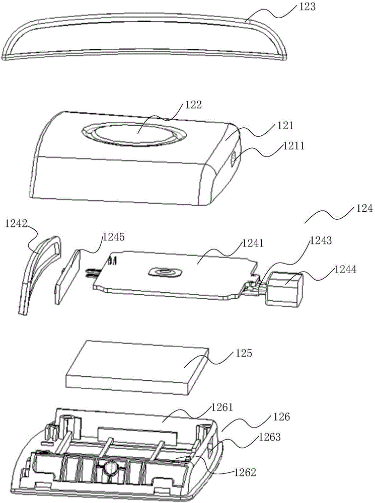 Portable lamp and light-emitting glove