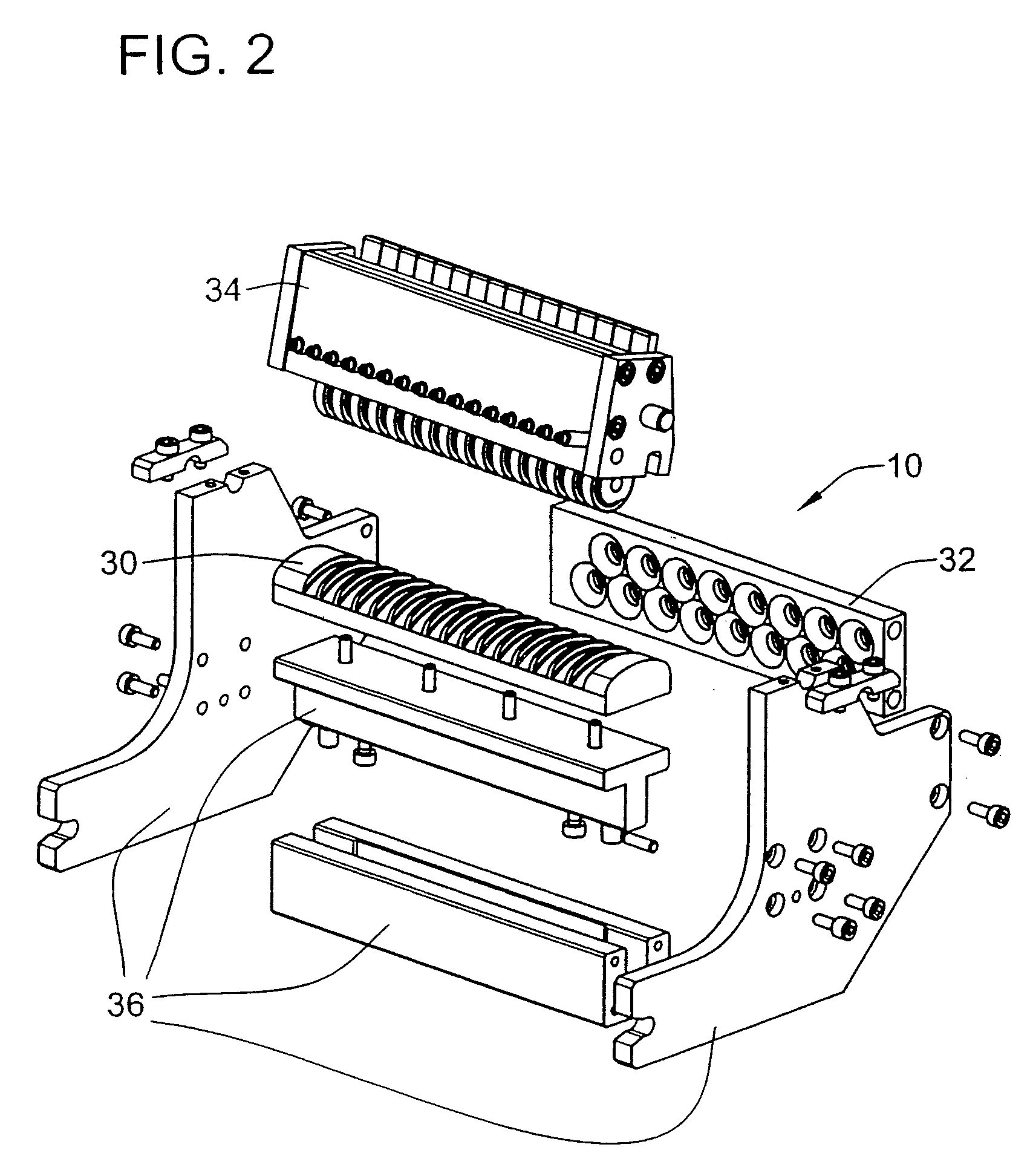 Tow Catch For Fiber Placement Head