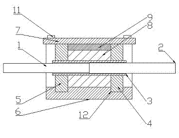 Fine wire resistance socket welding method and socket welding mould