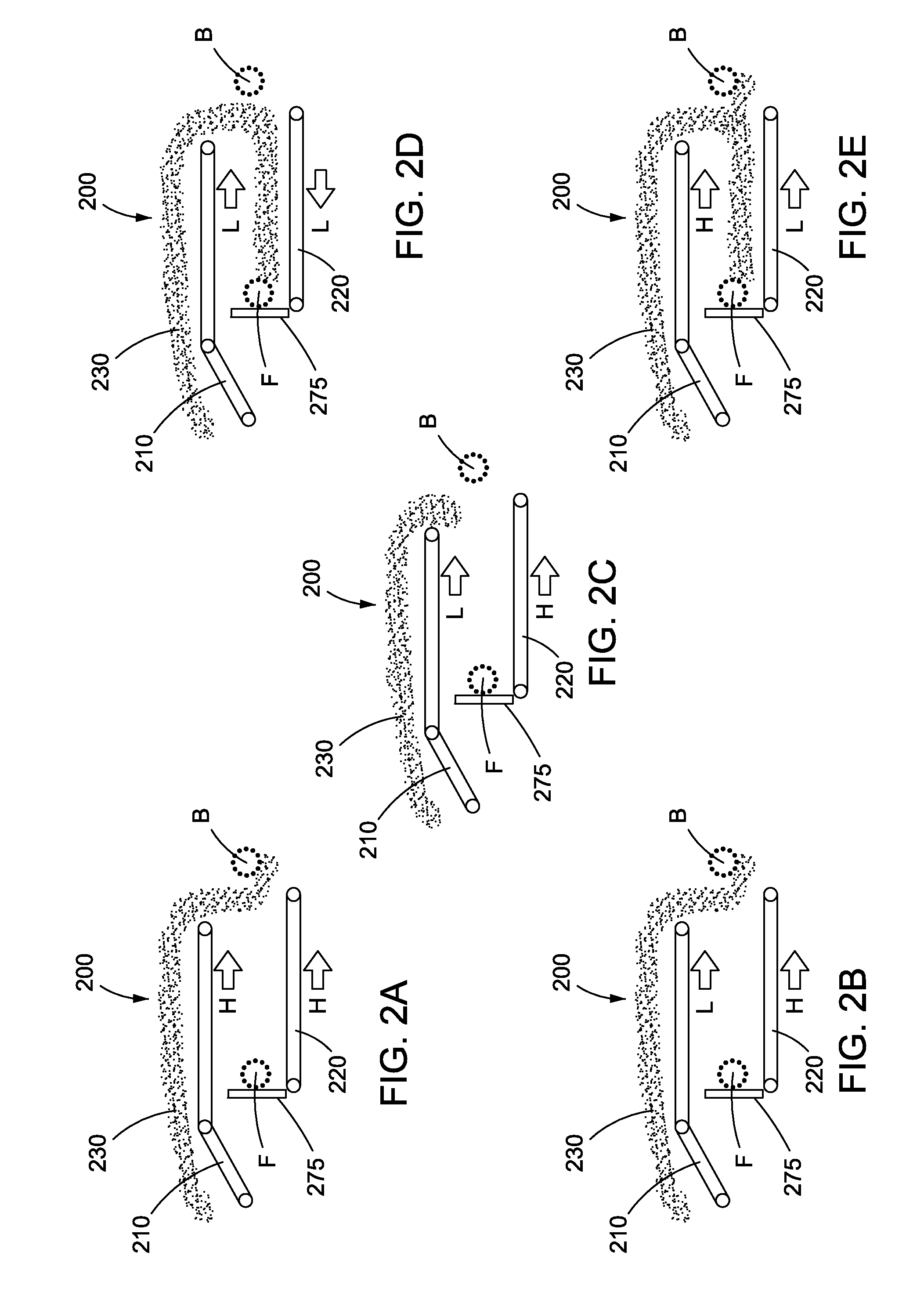 Continuous crop accumulator for agricultural harvesters