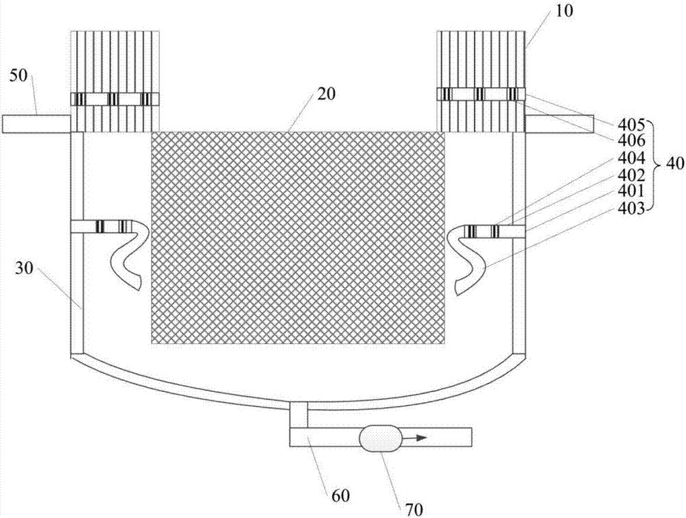 Aquaculture net cage with water circulation filter device