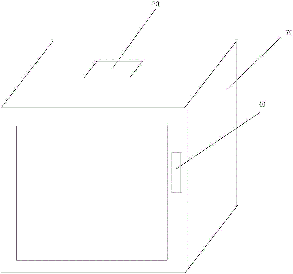 Unmanned carrying system and loader thereof