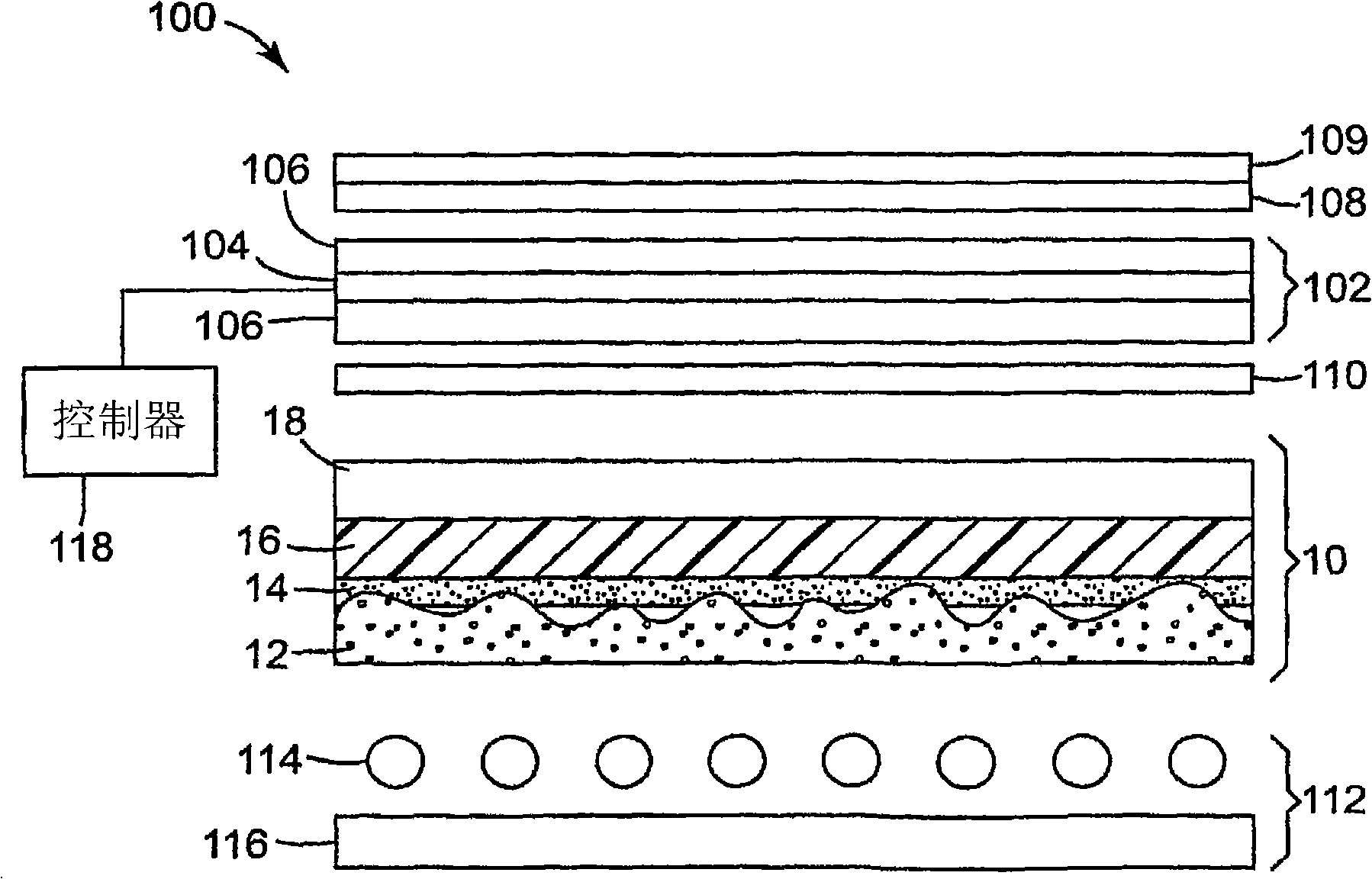 Diffuse multilayer optical assembly