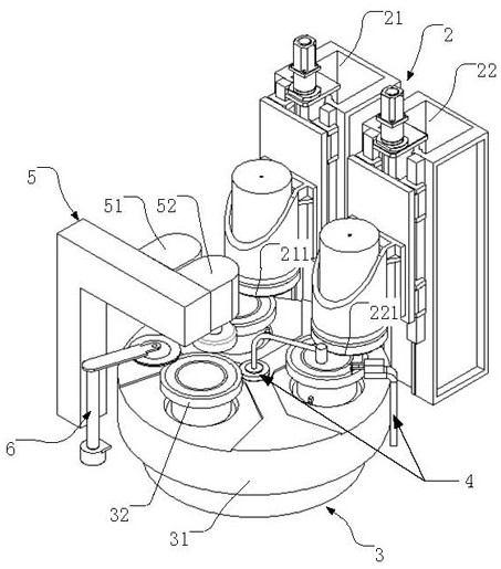 Grinding device for controlling grinding surface shape of wafer