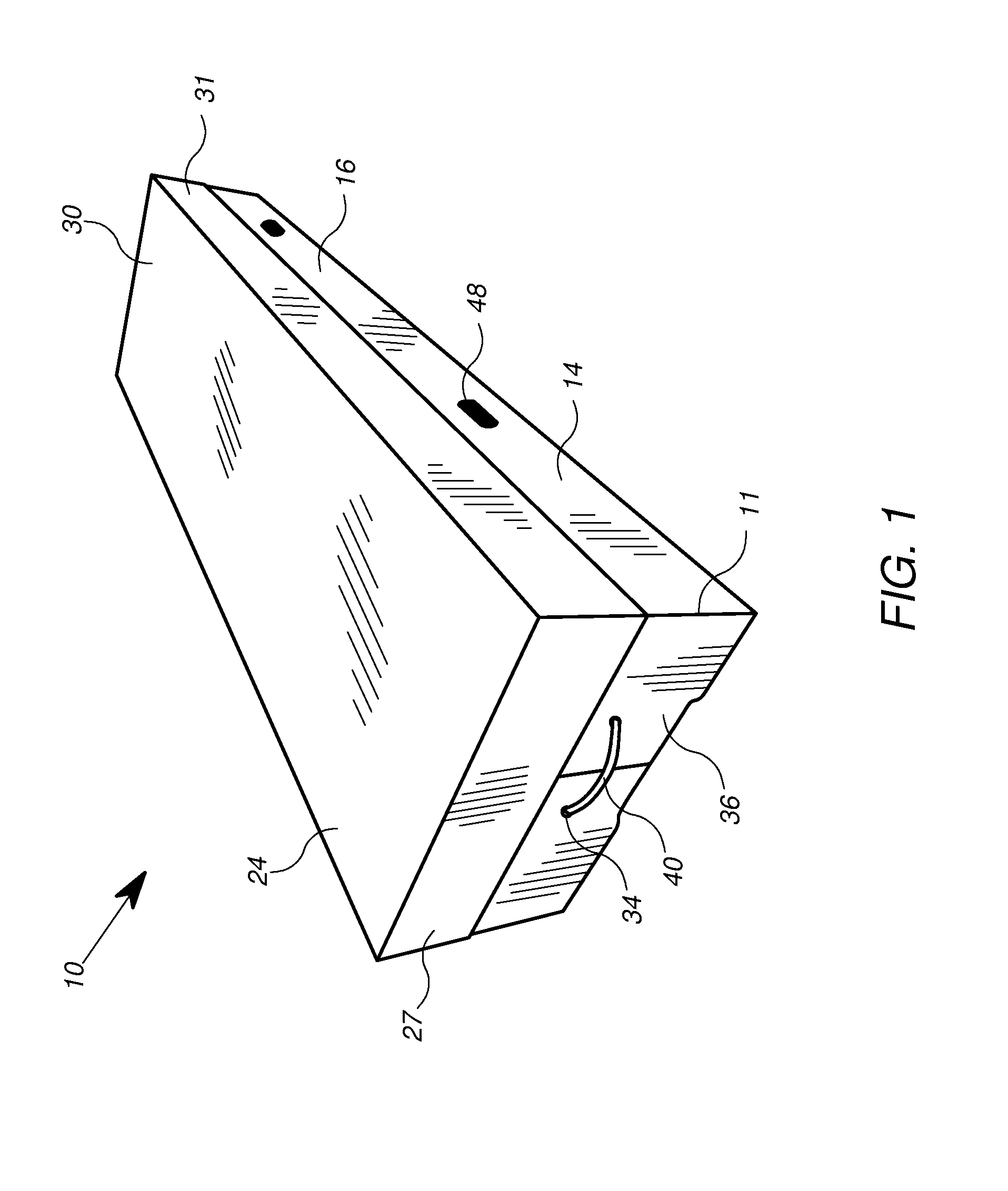 Lightweight casket having foldable features