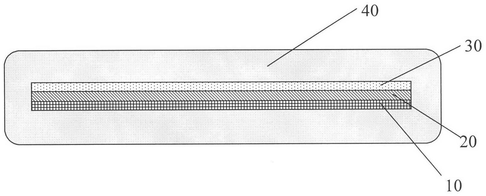 Multilayer encapsulating process and encapsulating structure of light-emitting diode (LED) driver