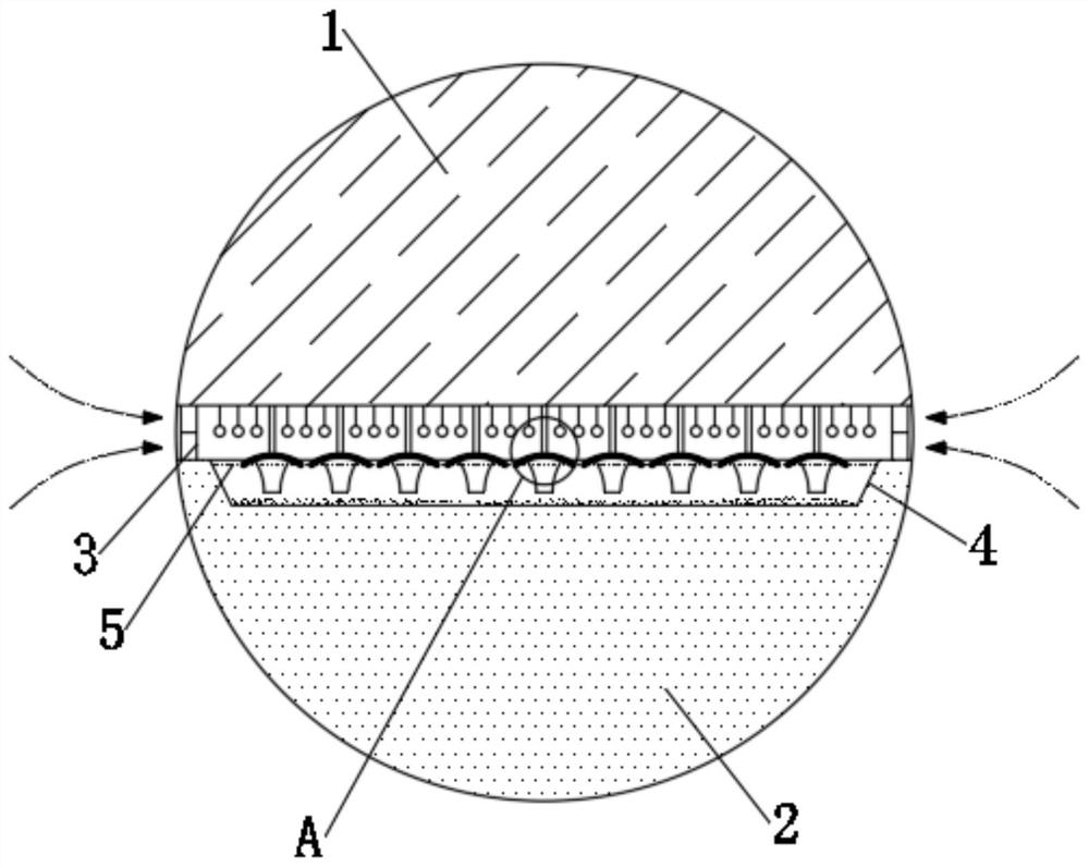 Occlusion degassing type circuit packaging method