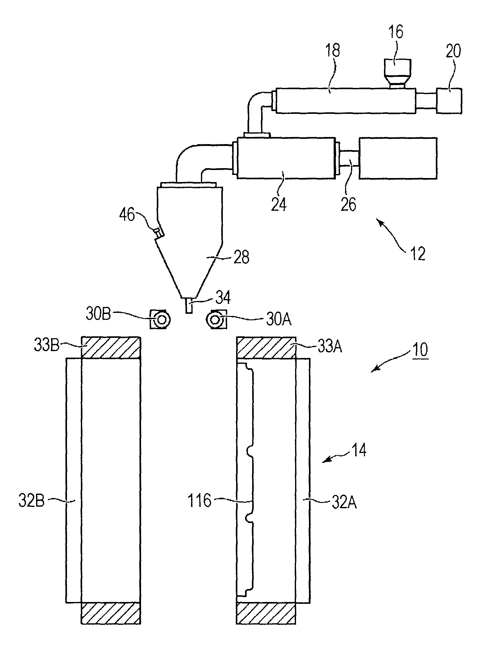 Method for forming resin molded articles